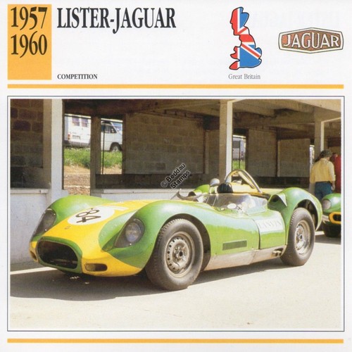 1957 1960 lister jaguar - 1957-1960, racing
