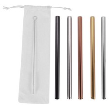 Reusable Drinking Straws-Wide