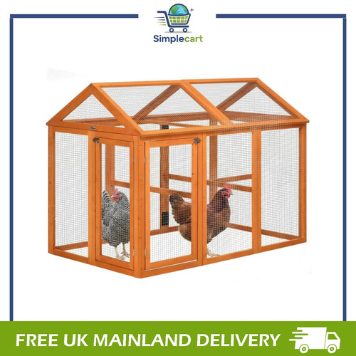 Chicken run wooden - chicken,