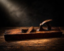 Massive antique wooden jack - antique,