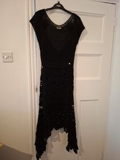 Karen millen black two layer - karen,