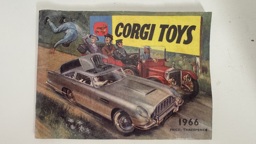 Corgi toys 1966 catalogue - toys,