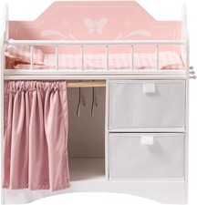 Baby Doll Crib Wooden Toy Baby