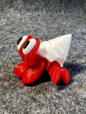 Articulated cute Hermit Crab