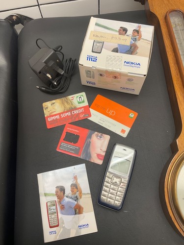 Nokia 1112 dark blue mobile - dark,