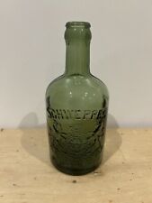 Super Rare 5oz *Split Size SCHWEPPES By Appointment Dumpy Soda Old Bottle 1910's