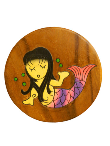 Childs childrens wooden stool - childrens,