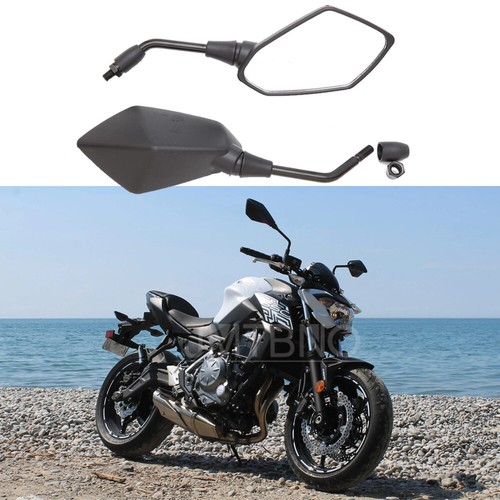 Black motorcycle rearview side - rearview,