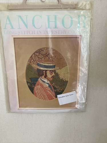 Anchor long stitch tapestry - anchor,