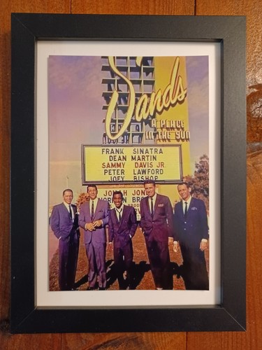 Framed and matted - and, print