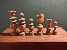 Antique Hand Crafted Chess Set