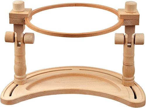 Wooden table top embroidery - wooden,