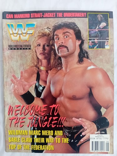 Wwf wwe magazine august 1996 - wwf,