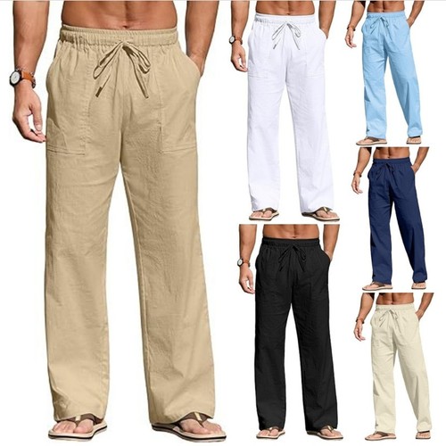 Summer mens casual linen - summer,
