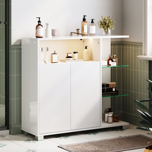 High gloss cabinet - high,