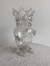 Rare Hand-Blown Glass Vase, Attributed to Tanville Glassworks