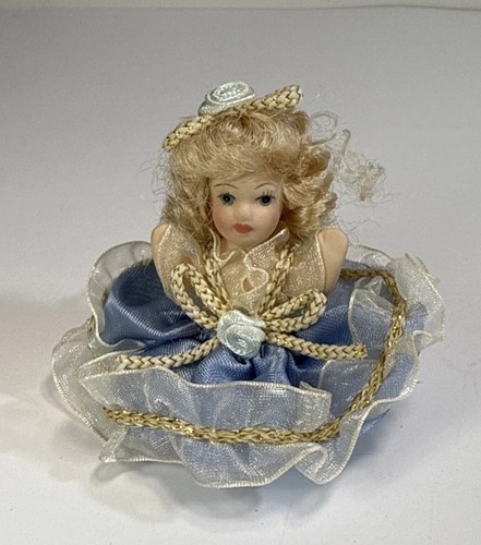 Vintage porcelain doll - porcelain,