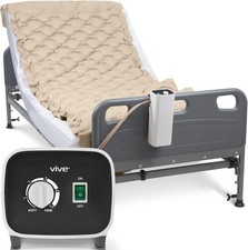 Alternating Pressure Mattress - Includes Electric Pump System and Mattress Pad