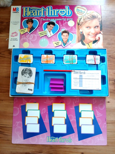 Vintage heartthrob games - heartthrob, mb