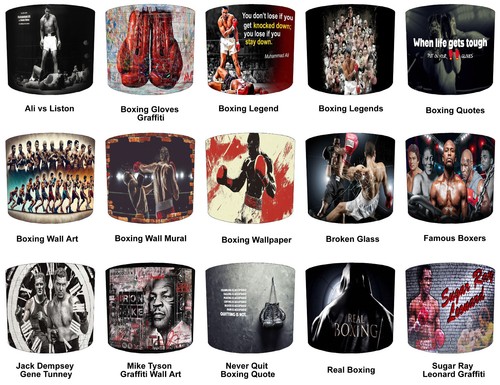 Boxing lampshades - boxing,