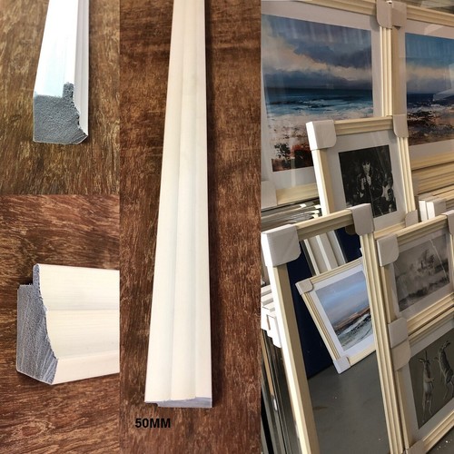 50mm cream mirror - mirror, picture