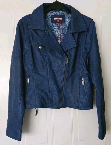 Joe browns leather jacket - browns,