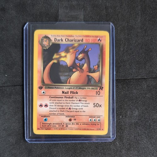 Pokémon card dark charizard - pokémon,