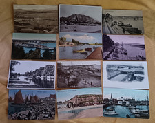 POSTCARDS VINTAGE  X  12 UK SHIPS BOATS DOCKS ETC 8/10