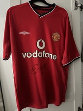 David Beckham Signed Shirt
