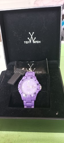 Toy watch violet colour boxed - toy,