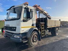 LEYLAND DAF FA LF55.220 18 TIP E DROPSIDE GRAB LORRY TIPPER 2009 PALFINGER PK950