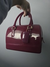 Large Furla Pink Candy Jelly