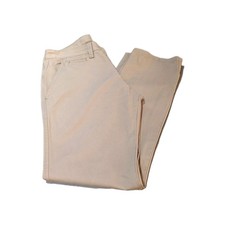 Red Herring 34 Short Trousers Chinos Sand Cotton Missing Button On Back Pocket 