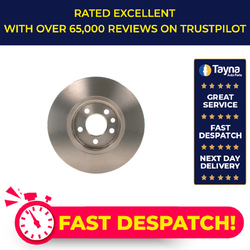 Brake discs pair - discs, vented