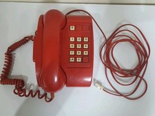 Vintage Push Button GEC Red Telephone / Phone GEN 87 TEU 201006