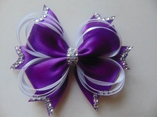 5 inch  12.5cm Hair Bow medium Dance Moms girls hair clips kids