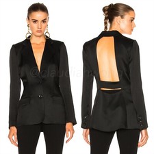MARISSA WEBB Lois Satin Black
