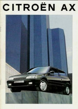 Citroen AX 1993-1994 UK Market