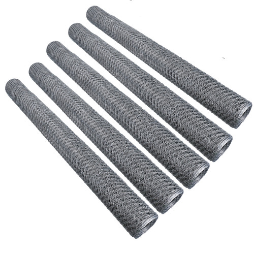 Galvanised wire chicken mesh - galvanised,