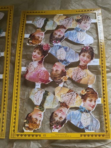 German scrap die cut - german,