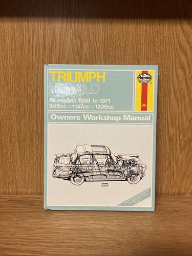 Triumph herald owner - herald, owner's