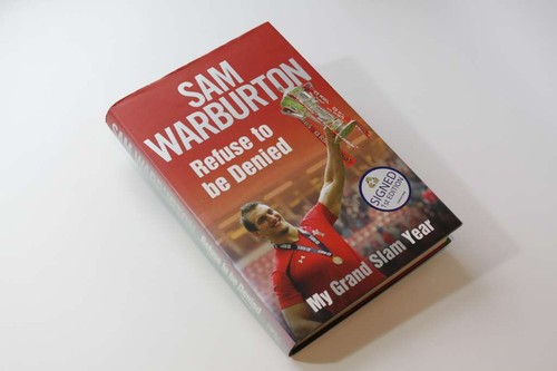 Signed sam warburton - sam,