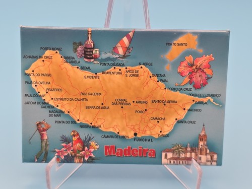 Madeira island fridge magnet - madeira,