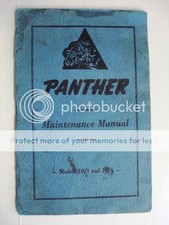 PANTHER 10/3 & 10/4 Motorcycle