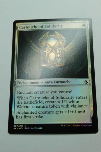 Mtg cartouche solidarity - mtg,