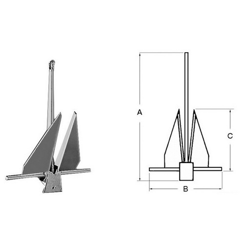 Danforth anchor 1 - danforth,