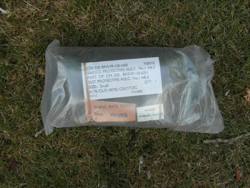 Sealed british army nbc cbrn - british,