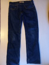 Levi's 504 Women Straight Jeans" Waist, 32" Leg 32, Blue, Low Rise