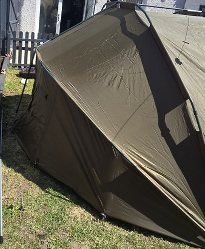 Man bivvy with - bivvy, overwrap