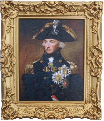 Lord nelson framed picture - nelson,